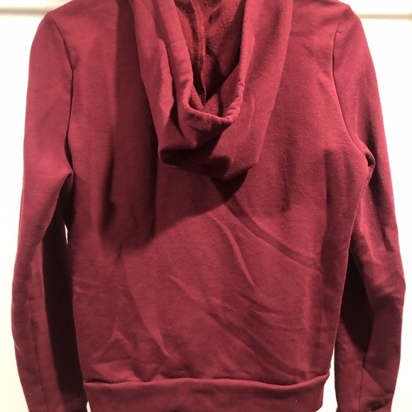 Victoria Secret Pink maroon xs sweatshirt hoodie - Picture 2 of 2